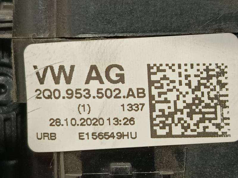 Recambio de mando intermitentes para skoda fabia iii (nj3) 1.0 tsi referencia OEM IAM 2Q0953521AG - Rojo 9