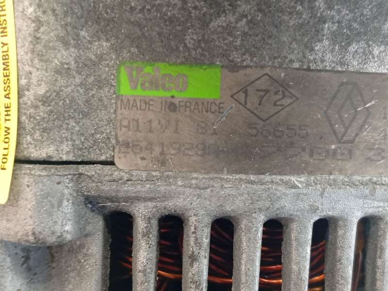 Recambio de alternador para opel movano a furgoneta (x70) 2.8 dti (fd) referencia OEM IAM 7700300407 A11VI81 - Blanco 6