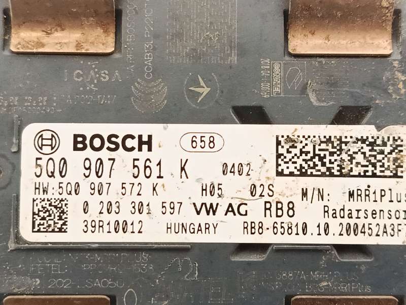 Recambio de modulo electronico para skoda fabia iii (nj3) 1.0 tsi referencia OEM IAM 5Q0907561K 5Q0907572K 0203301597 - Rojo 4