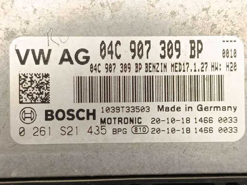 Recambio de centralita motor uce para skoda fabia iii (nj3) 1.0 tsi referencia OEM IAM 04C907309BP 04C906025CA6VA 0261S21435 - Rojo 5