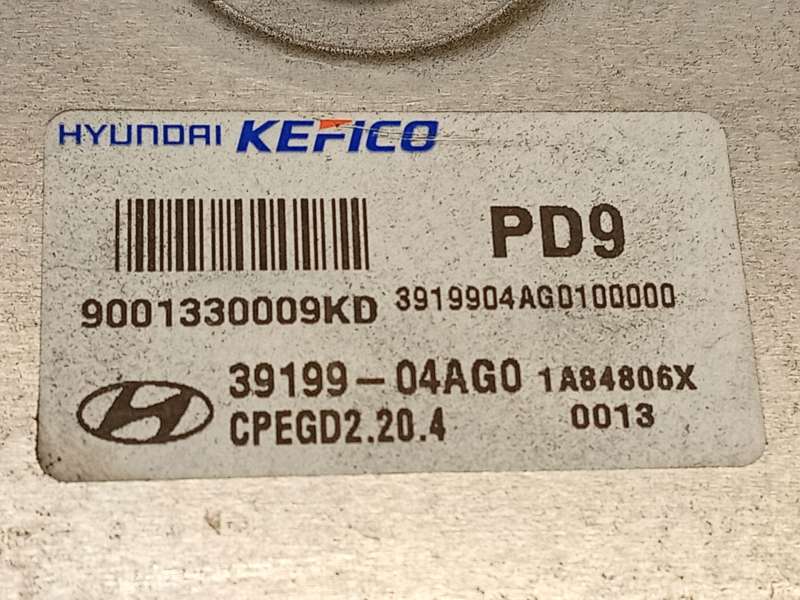 Recambio de centralita motor uce para hyundai i30 (pde, pd, pden) 1.0 t-gdi referencia OEM IAM 3919904AG0 - Blanco 4
