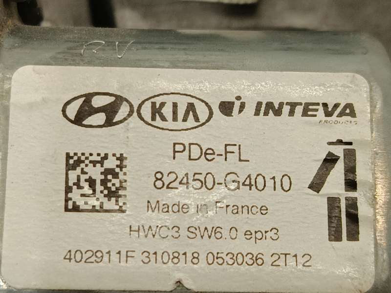 Recambio de elevalunas delantero izquierdo para hyundai i30 (pde, pd, pden) 1.0 t-gdi referencia OEM IAM 82470G4140 82450G4010 - Blanco 7