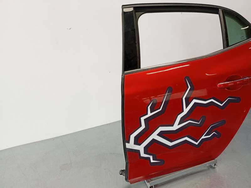 Recambio de puerta trasera izquierda para renault megane iv hatchback (b9a/m/n_) 1.5 blue dci 115 (b9a6) referencia OEM IAM 8210 - Rojo 3
