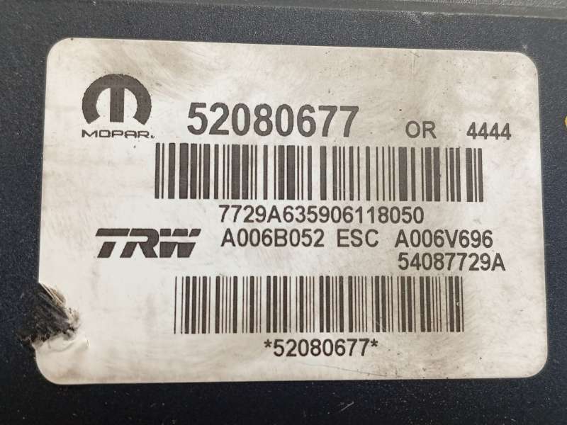 Recambio de abs para jeep renegade sport 4x2 referencia OEM IAM 52080677 54087729A A006B052 - Negro 6