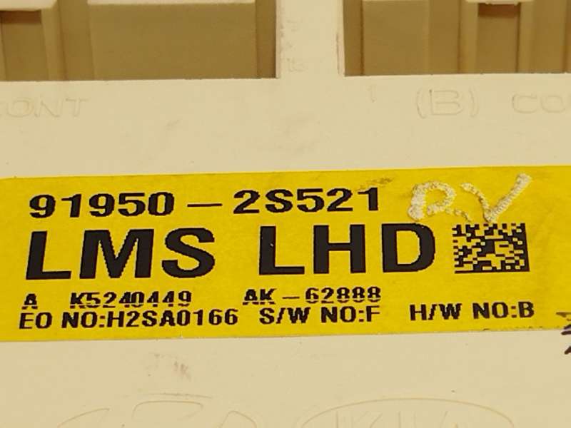 Recambio de caja reles / fusibles para hyundai ix35 (lm, el, elh) 1.7 crdi referencia OEM IAM 919502S521 - Negro 6