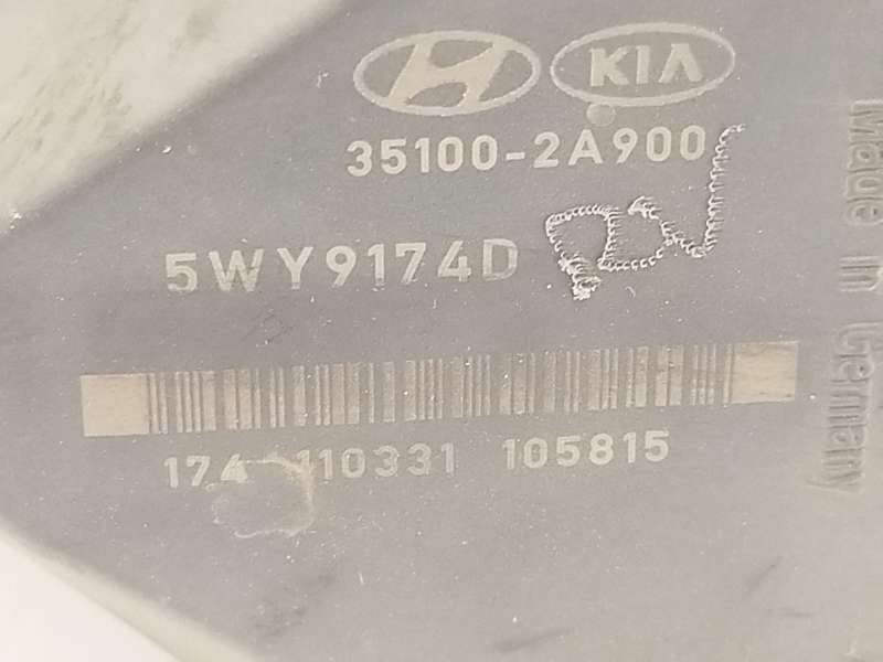 Recambio de caja mariposa para hyundai ix35 (lm, el, elh) 1.7 crdi referencia OEM IAM 351002A900  5WY9174D - Negro 4