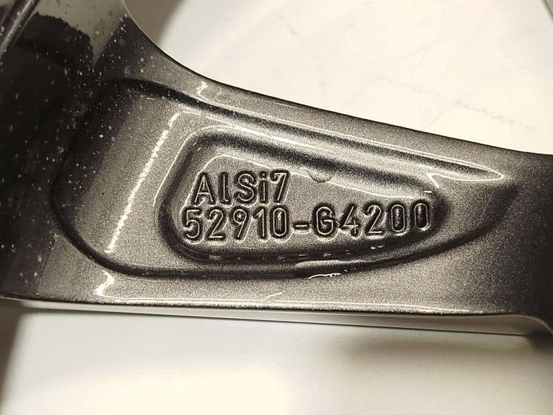 Recambio de llanta para hyundai i30 (pde, pd, pden) 1.0 t-gdi referencia OEM IAM 52910G4200 - Blanco 7