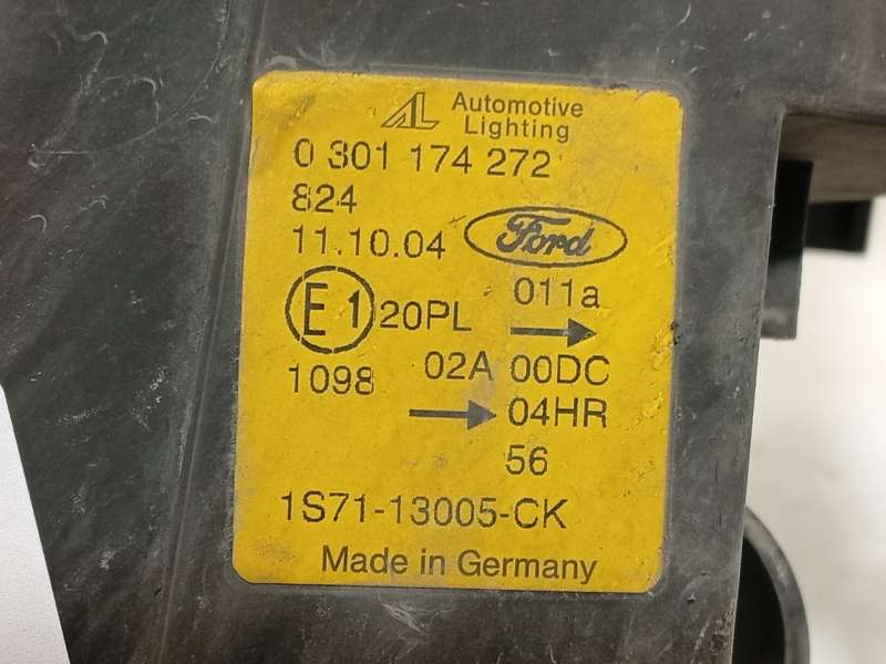 Recambio de faro derecho para ford mondeo iii sedán (b4y) 2.0 tdci referencia OEM IAM 1S7113005CK 1435622 0301174272 6