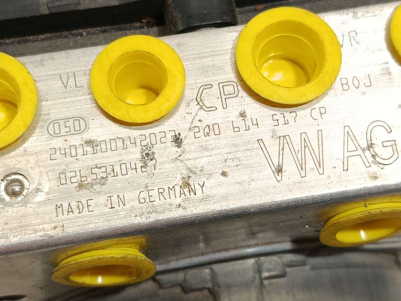Recambio de abs para volkswagen t-cross (c11, d31) 1.0 tsi referencia OEM IAM 2Q0614517CP 0265957271 0265310427 6