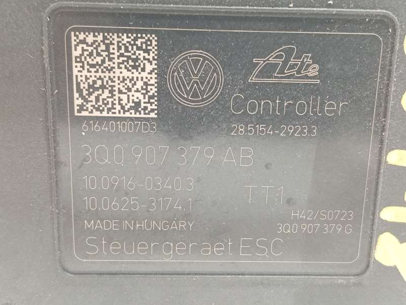 Recambio de abs para audi a3 (8v1, 8vk) 2.0 tdi referencia OEM IAM 3Q0614517AB 10022006724 3Q0907379AB - Blanco 6
