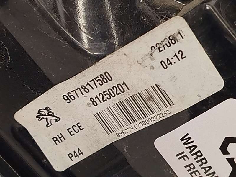 Recambio de piloto trasero derecho para peugeot 308 ii (lb_, lp_, lw_, lh_, l3_) 1.2 thp 130 referencia OEM IAM 9677817580  8125 - Gris 4
