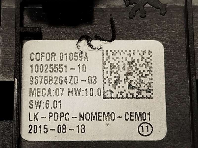 Recambio de mando elevalunas delantero izquierdo para peugeot 308 ii (lb_, lp_, lw_, lh_, l3_) 1.2 thp 130 referencia OEM IAM 96 - Gris 5