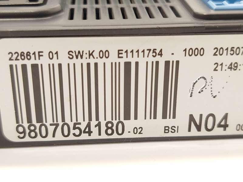 Recambio de caja reles / fusibles para peugeot 308 ii (lb_, lp_, lw_, lh_, l3_) 1.2 thp 130 referencia OEM IAM 9807054180 - Gris 4