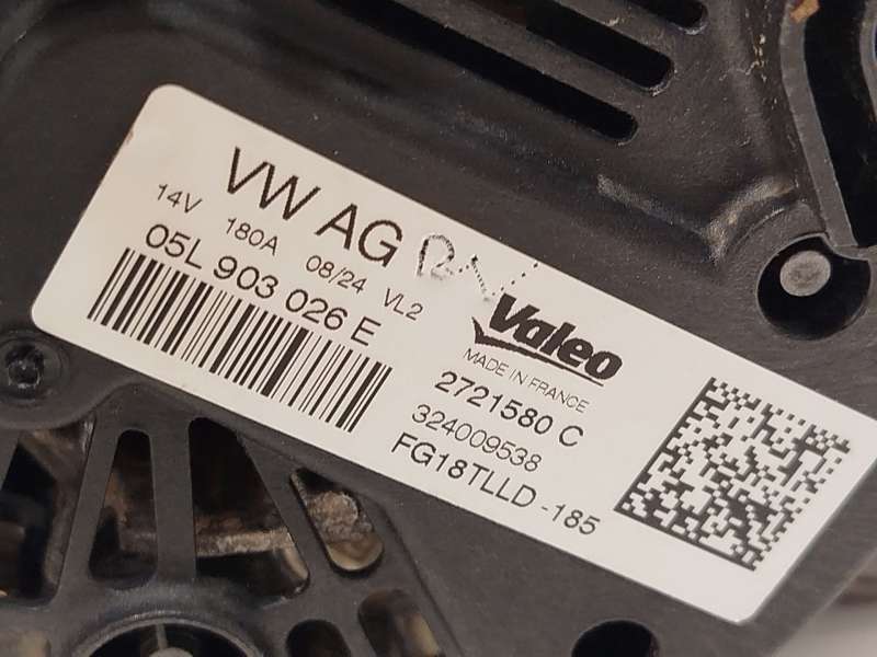 Recambio de alternador para ford tourneo connect / grand tourneo connect v761 monospace (sk) 2.0 ecoblue 4wd referencia OEM IAM - Blanco 4