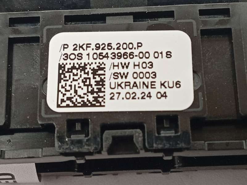 Recambio de mando multifuncion para ford tourneo connect / grand tourneo connect v761 monospace (sk) 2.0 ecoblue 4wd referencia - Blanco 6