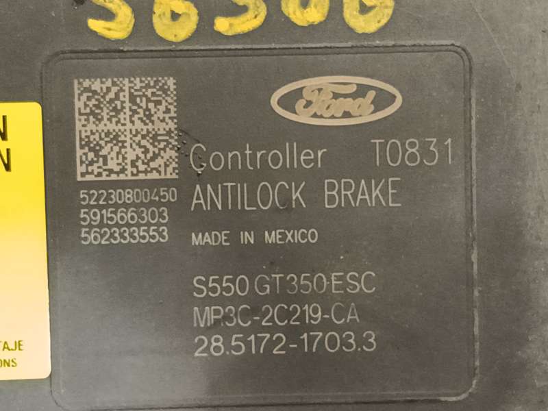 Recambio de abs para ford mustang coupé 5.0 v8 bullitt referencia OEM IAM MR3C2B373DA 28517217033 25022014684 7