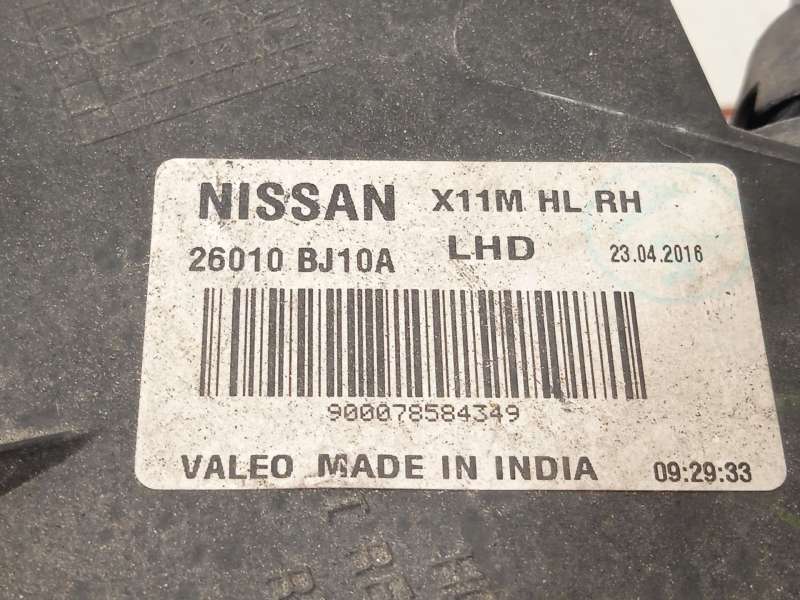 Recambio de faro derecho para nissan nv200 / evalia autobús 1.5 dci 90 (m20, m20m) referencia OEM IAM 26010BJ10A - Blanco 6