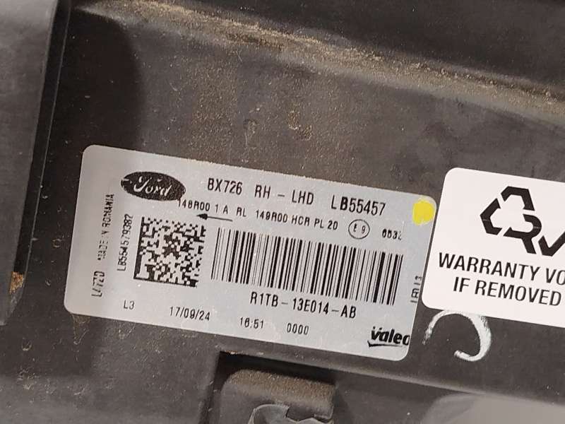 Recambio de faro derecho para ford puma (j2k, cf7) 1.0 ecoboost referencia OEM IAM R1TB13E014AB 2786017 LB55457 - Negro 4