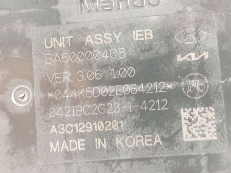 Recambio de abs para kia niro ii (sg2) 1.6 gdi hybrid referencia OEM IAM 58500AT080 BA60000408 A3C12910202 - Rojo 7