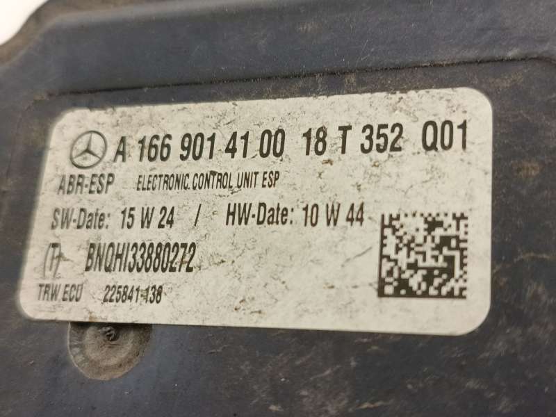 Recambio de abs para mercedes-benz gle coupe (c292) 350 d 4-matic (292.323, 292.324) referencia OEM IAM A1664310700 A1669014100 7