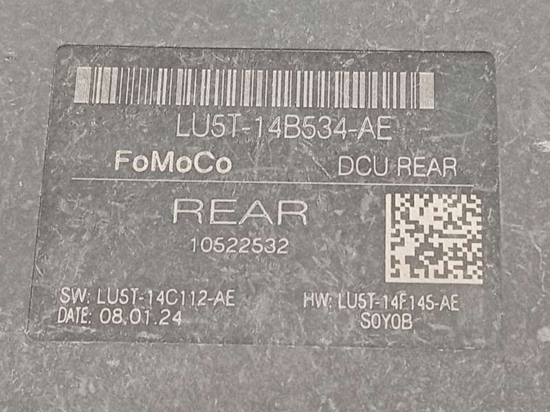 Recambio de modulo confort para ford puma (j2k, cf7) 1.0 ecoboost referencia OEM IAM LU5T14B534AE 2499156 - Negro 4