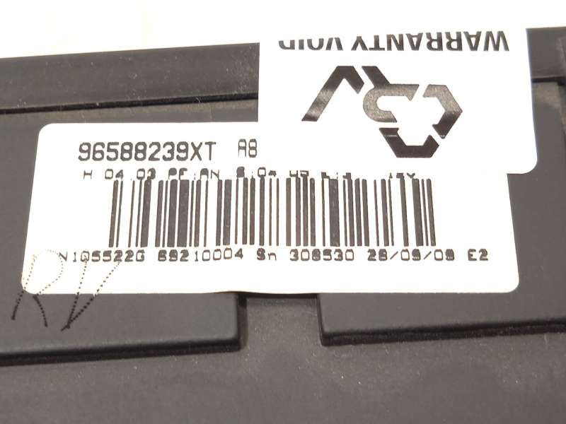Recambio de mando climatizador para citroën c3 i (fc_, fn_) 1.4 i referencia OEM IAM 96588239XT - Granate 3