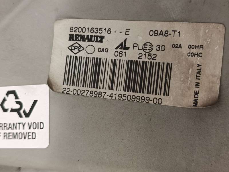 Recambio de faro izquierdo para nissan interstar furgoneta (x70) dci 120 referencia OEM IAM 8200163516 2606000QAJ 5
