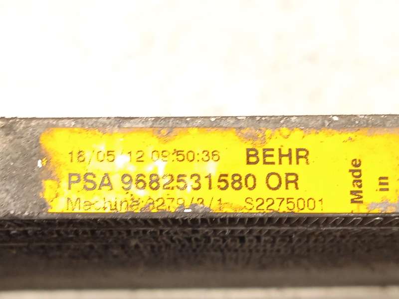 Recambio de condensador / radiador aire acondicionado para citroën berlingo furgón/monospace (b9) 1.6 hdi 75 referencia OEM IAM - Plata 4