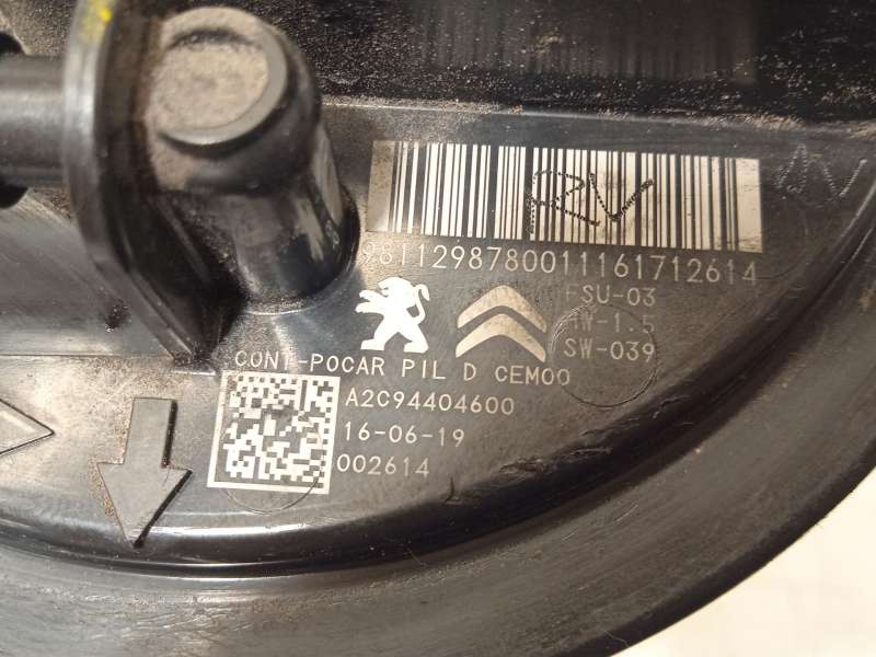 Recambio de bomba combustible para citroën berlingo multispace (b9) 1.6 hdi 75 / bluehdi 75 referencia OEM IAM 9811298780  A2C94 - Blanco 5