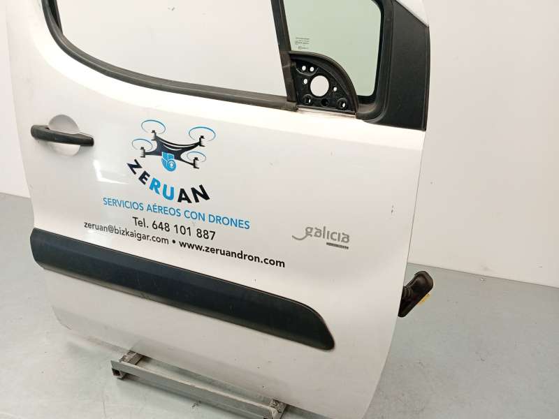 Recambio de puerta delantera derecha para citroën berlingo multispace (b9) 1.6 hdi 75 / bluehdi 75 referencia OEM IAM 9004Z6 - Blanco 2