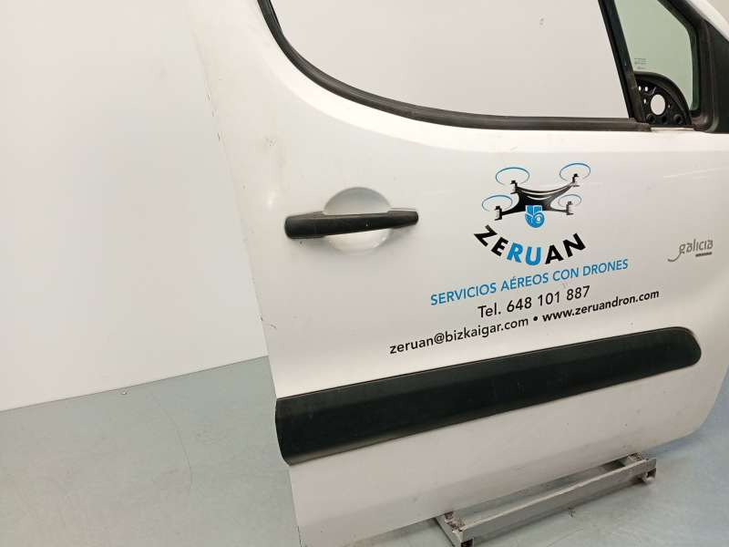 Recambio de puerta delantera derecha para citroën berlingo multispace (b9) 1.6 hdi 75 / bluehdi 75 referencia OEM IAM 9004Z6 - Blanco 3
