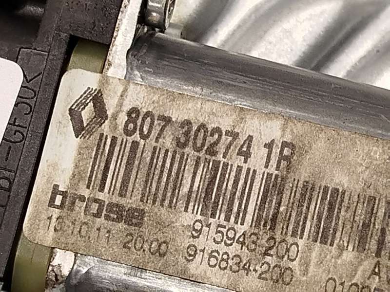 Recambio de elevalunas delantero derecho para renault scénic iii (jz0/1_) 1.5 dci referencia OEM IAM 807200007R 4