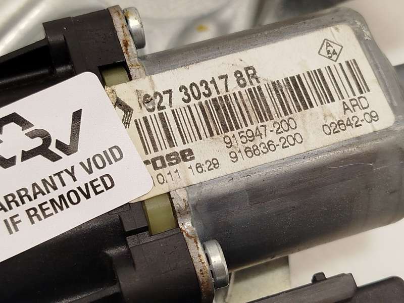 Recambio de elevalunas trasero derecho para renault scénic iii (jz0/1_) 1.5 dci referencia OEM IAM 827303178R 4