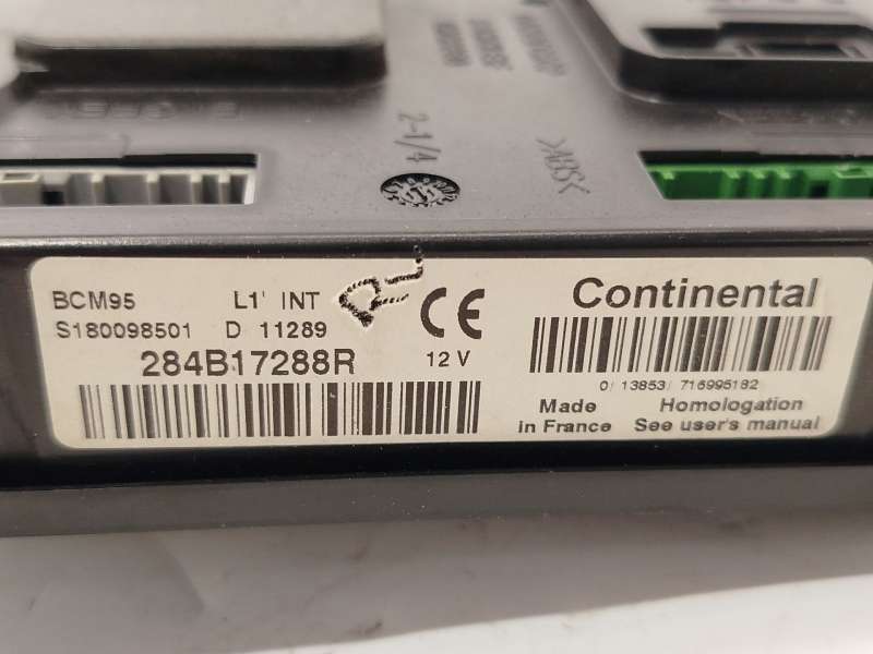 Recambio de caja reles / fusibles para renault scénic iii (jz0/1_) 1.5 dci referencia OEM IAM 284B17288R  S180098501 4