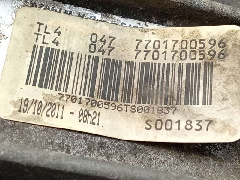 Recambio de caja cambios para renault scénic iii (jz0/1_) 1.5 dci referencia OEM IAM TL4047 7701700596 7