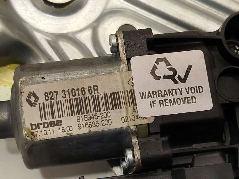 Recambio de elevalunas trasero izquierdo para renault scénic iii (jz0/1_) 1.5 dci referencia OEM IAM 827310166R 3