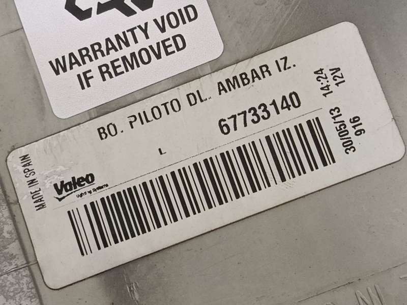 Recambio de piloto delantero izquierdo para volkswagen lt 28-35 ii autobús (2db, 2de, 2dk) 2.5 sdi referencia OEM IAM 2D0953041 - Blanco 5