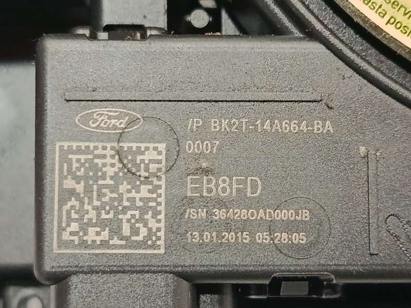 Recambio de mando intermitentes para ford transit custom v362 furgoneta (fy, fz) 2.2 tdci referencia OEM IAM BK2T14A664BA 206848 - Blanco 8