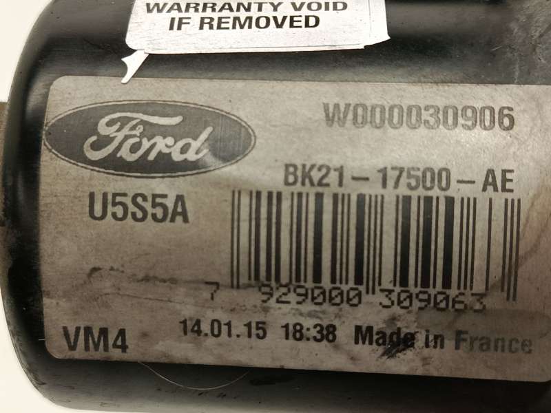 Recambio de motor limpia delantero para ford transit custom v362 furgoneta (fy, fz) 2.2 tdci referencia OEM IAM BK2117500AE 1942 - Blanco 5