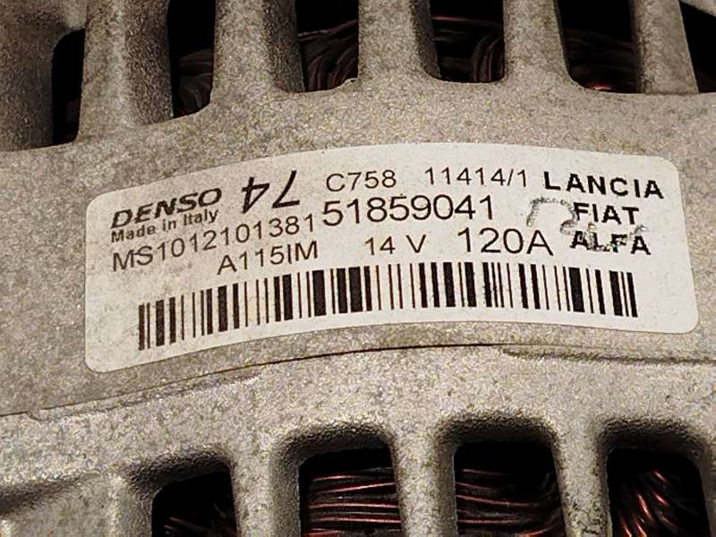 Recambio de alternador para ford ka (ru8) 1.2 referencia OEM IAM 51859041  1012101381 - Azul 4