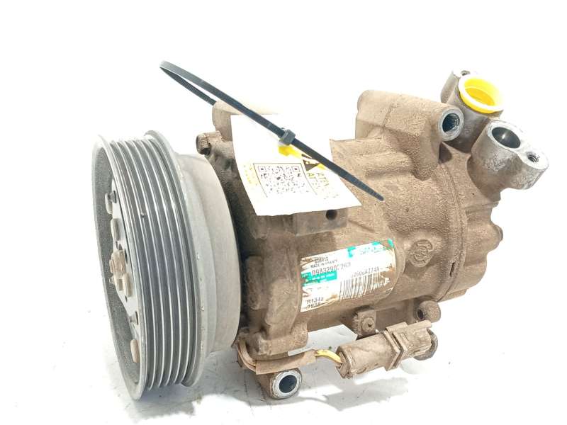 Recambio de compresor aire acondicionado para nissan nv200 furgoneta 1.5 dci 90 (m20, m20m) referencia OEM IAM 92600AZ74A 098329 - Negro