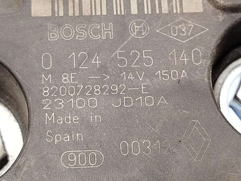 Recambio de alternador para nissan qashqai i (j10, nj10) 1.5 dci referencia OEM IAM 23100JD10A 8200728292 0124525140 4
