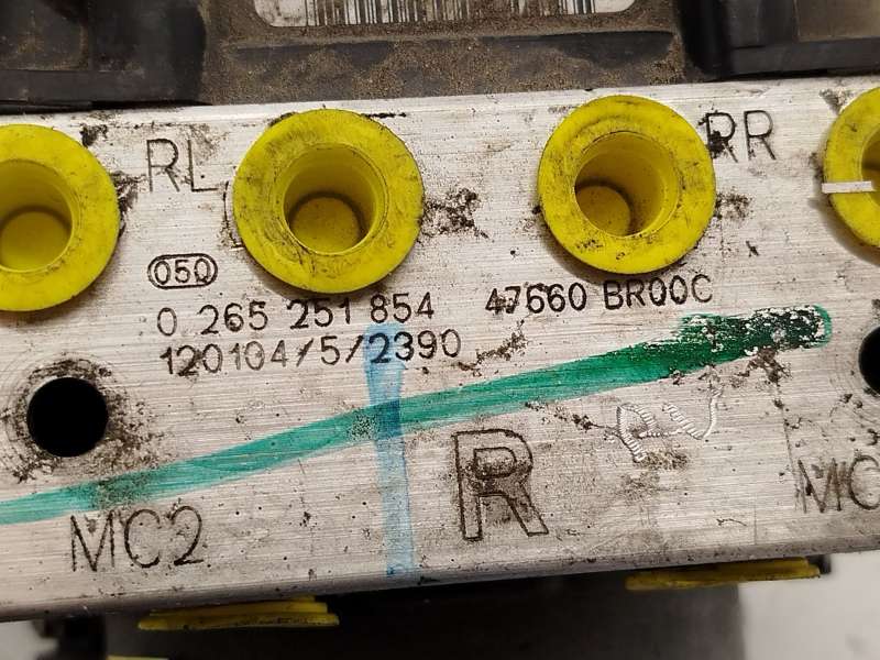 Recambio de abs para nissan qashqai i (j10, nj10) 1.5 dci referencia OEM IAM 47660BR00C 0265951743 0265251854 6