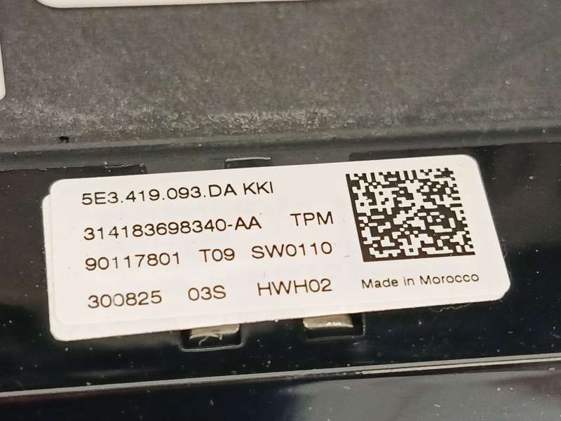 Recambio de volante para skoda kamiq (nw4) 1.0 tsi referencia OEM IAM 5E3419093DAKKI - Blanco 6