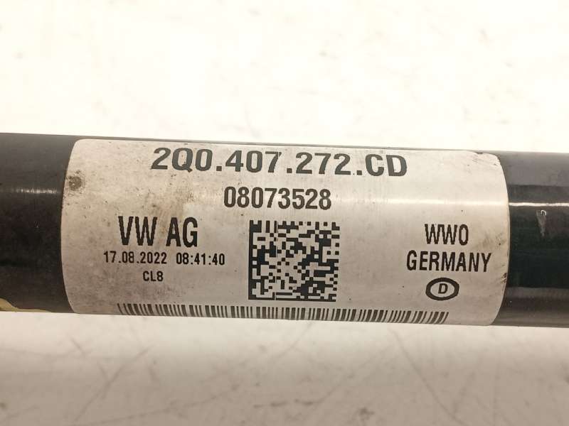 Recambio de transmision delantera derecha para skoda fabia iv (pj3) 1.5 tsi referencia OEM IAM 2Q0407272CD - Plata 5