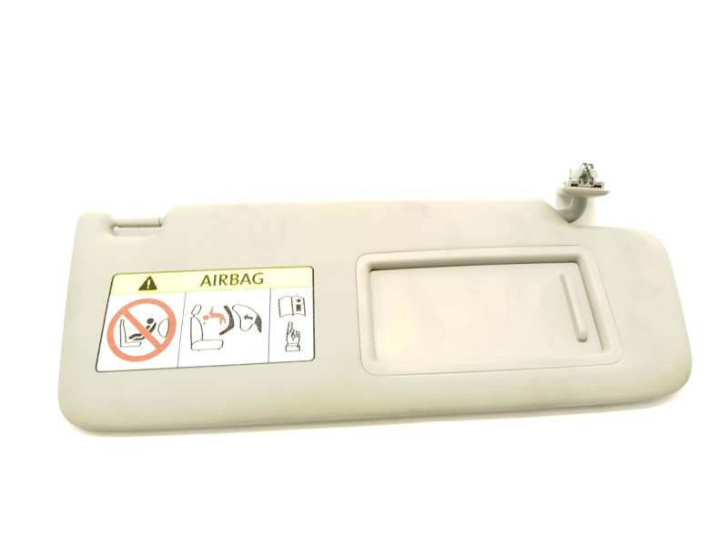 Recambio de parasol derecho para skoda kamiq (nw4) 1.0 tsi referencia OEM IAM 5G0857552DCSX4 - Blanco 2