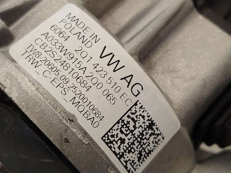 Recambio de columna direccion para skoda kamiq (nw4) 1.0 tsi referencia OEM IAM 2Q1423510EC 2Q1909144AM A024D886A - Blanco 4