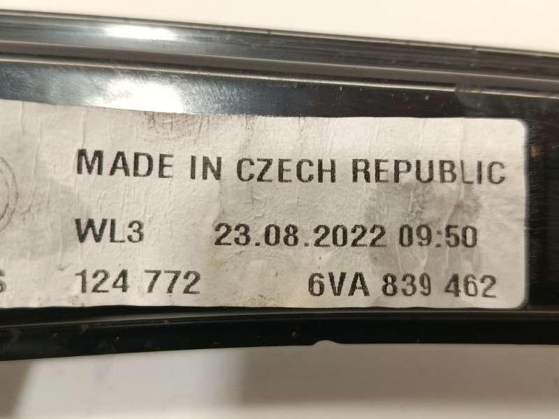 Recambio de elevalunas trasero derecho para skoda fabia iv (pj3) 1.5 tsi referencia OEM IAM 6VA839462 5Q0959408D - Plata 4