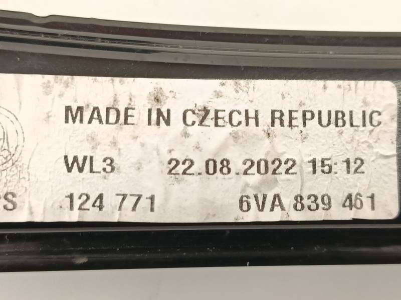 Recambio de elevalunas trasero izquierdo para skoda fabia iv (pj3) 1.5 tsi referencia OEM IAM 6VA839461 5Q0959407D - Plata 5