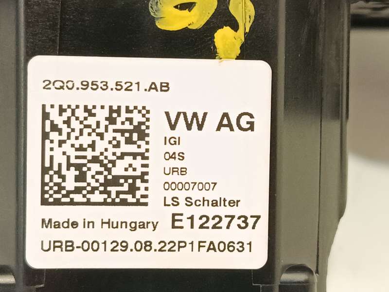 Recambio de mando intermitentes para skoda fabia iv (pj3) 1.5 tsi referencia OEM IAM 2Q0953521ABIGI 2Q0959653 - Plata 7